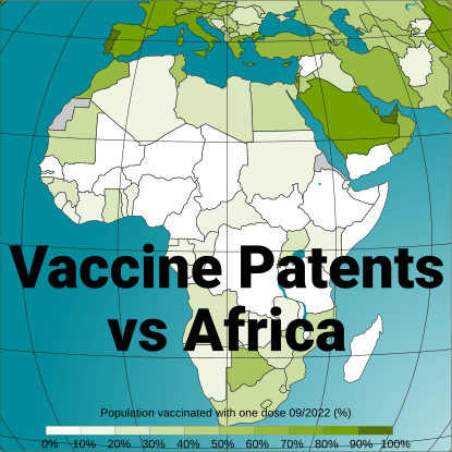 Vaccine patents vs Africa